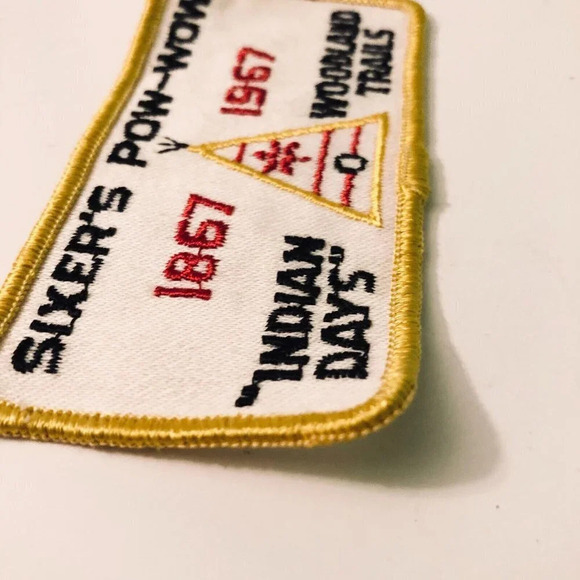 Vintage Lot of 2 Boy Scouts Canada Scarborough West Patch Sixers Pow Wow - Picture 8 of 9